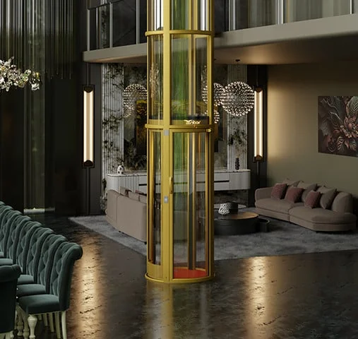 glass elevators